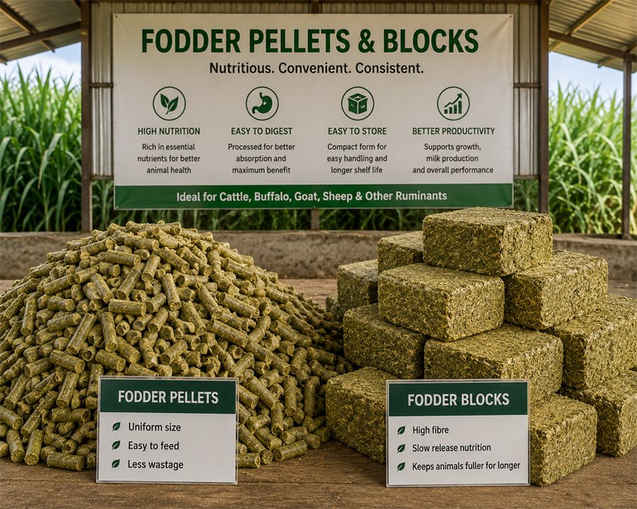 Feed pellets