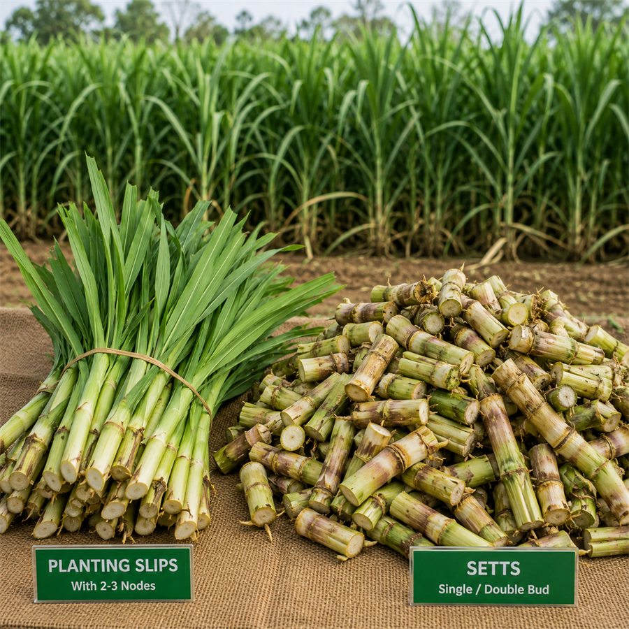 Napier stem cuttings